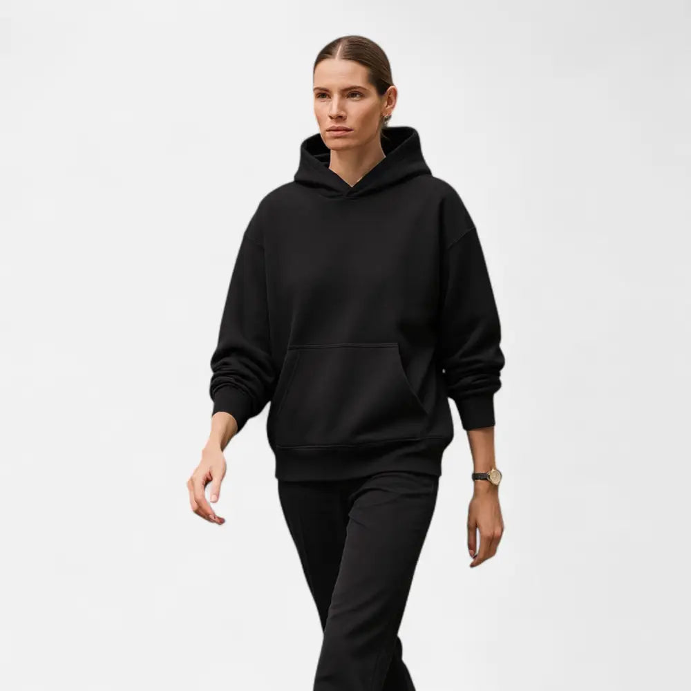 Basic Thick Polar Hoodie Unisex - Sweater Women