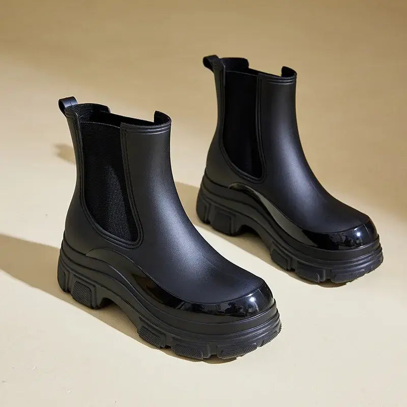 Waterproof Chelsea Boots for Women - Black / 35 - Women Boots