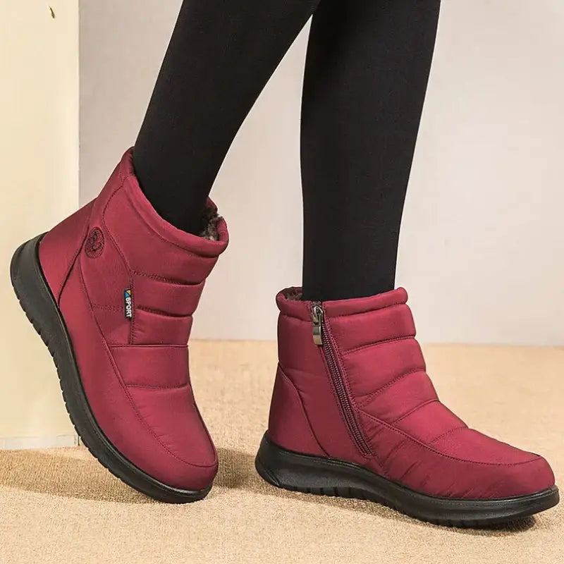 Women’s Ankle Boots with Padding - Red / 36 - Women Boots