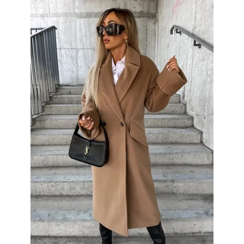 Women’s Long Winter Coat - Abrigo de Invierno para Mujer – Abrigo Largo Elegante y Cálido de Alta Calidad